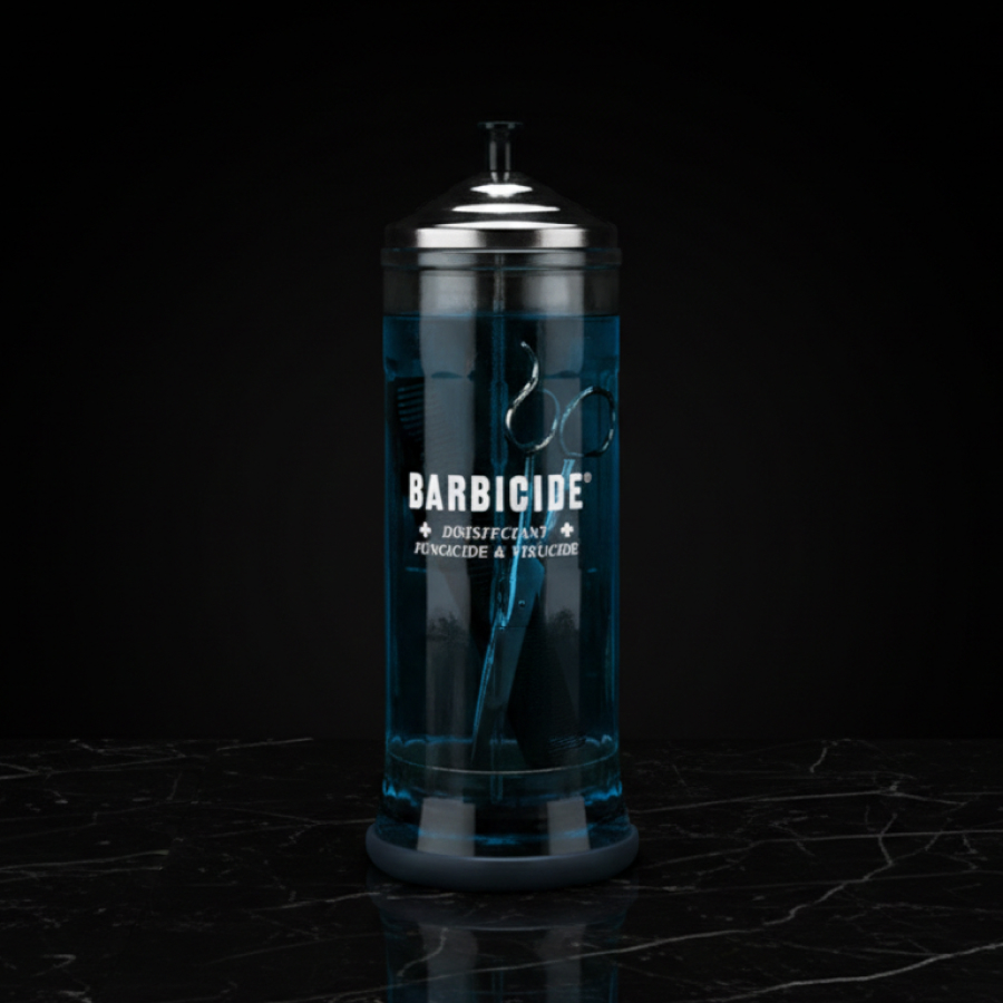BARBICIDE Glass disinfection jar –